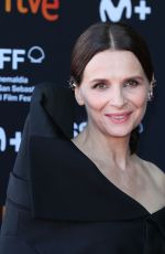 JULIETTE BUNOCHE at The Taste of Things Photocall at 71st San Sebastian Film Festival 09/29/2023
