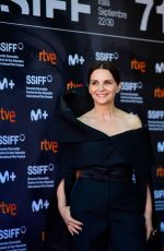 JULIETTE BUNOCHE at The Taste of Things Photocall at 71st San Sebastian Film Festival 09/29/2023