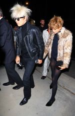 KAIA GERBER and Austin Butler Arrives at Casamigos Halloween Party in Los Angeles 10/27/2023
