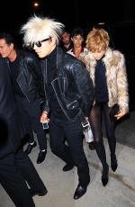KAIA GERBER and Austin Butler Arrives at Casamigos Halloween Party in Los Angeles 10/27/2023