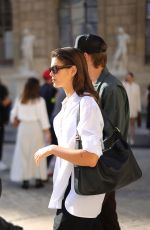 KAIA GERBER at Valentino Womenswear Spring/summer 2024 Show at Paris Fashion Week 10/01/2023