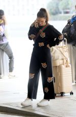 KAITLYN BRISTOWE and AJ McLean at LAX Airport 10/24/2023