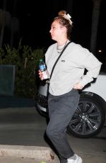 KALEY CUOCO and Tom Pelphrey Arrives Churchome Service at Saban Theater in Los Angeles 10/25/2023