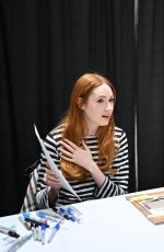 KAREN GILLAN at New York Comic-con 2023, Day 2 in New York 10/13/2023