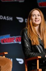 KAREN GILLAN at New York Comic-con 2023 in New York 10/14/2023