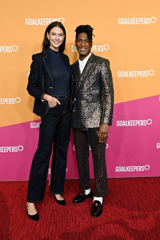 KARLIE KLOSS at Goalkeepers 2023: Daytime Event in New York 09/20/2023