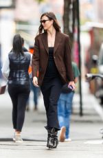 KARLIE KLOSS Out and About in New York 10/17/2023