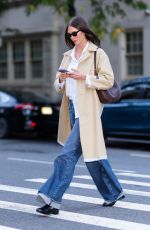 KARLIE KLOSS Out and About in New York 10/23/2023