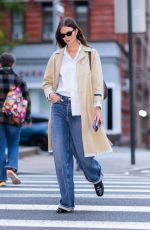 KARLIE KLOSS Out and About in New York 10/23/2023