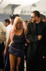 KAROL G Arrives at Mugler Womenswear Spring/Summer 2024 Show at Paris Fashion Week 10/02/2023