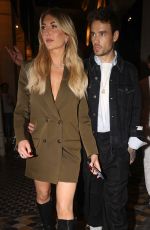 KATE CASSIDY Out for Dinner in Paris 10/02/203