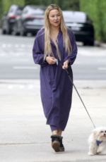 KATE HUDSON Out with Her Dog in Los Angeles 10/25/2023