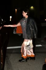 KATE MALONEY Out for Dinner with Friends at Mr. T Restaurant in Los Angeles 10/26/2023
