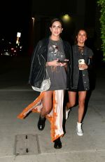 KATE MALONEY Out for Dinner with Friends at Mr. T Restaurant in Los Angeles 10/26/2023