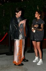 KATE MALONEY Out for Dinner with Friends at Mr. T Restaurant in Los Angeles 10/26/2023