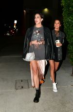 KATE MALONEY Out for Dinner with Friends at Mr. T Restaurant in Los Angeles 10/26/2023