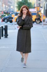KATE MARA on the Set of The Dutchman in New York 10/11/2023