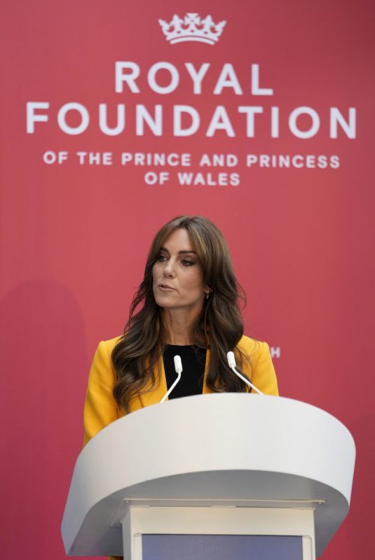 KATE MIDDLETON Hosts a Forum to Mark World Mental Health Day in Birmingham 10/10/2023