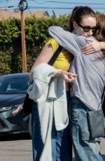KATEY SAGAL Meets up with Her Daughter SARAH GRACE at All Time Restaurant in Los Feliz 10/24/2023