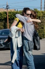 KATEY SAGAL Meets up with Her Daughter SARAH GRACE at All Time Restaurant in Los Feliz 10/24/2023