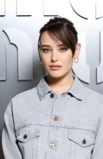 KATHERINE LANGFORD at Miu Miu Womenswear Spring/summer 2024 Show at Paris Fashion Week 10/03/2023