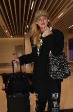 KATHRYN NEWTON Arrives at LAX Airport in Los Angeles 10/15/2023