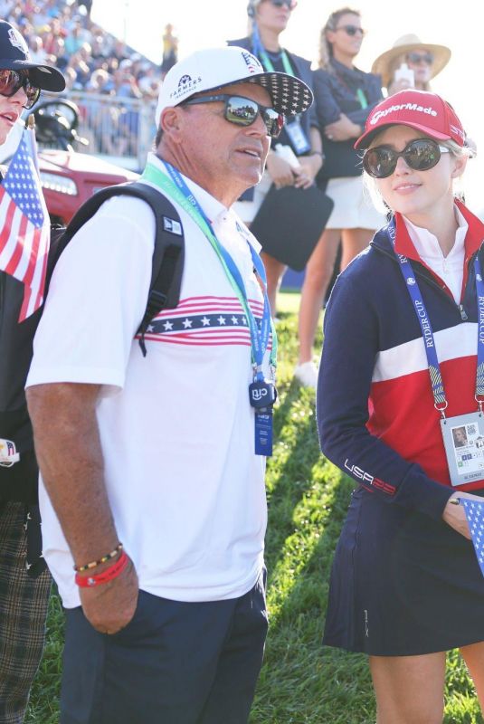 KATHRYN NEWTON at 2023 Ryder Cup at Marco Simone Golf Club in Rome 09/29/2023