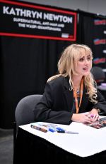 KATHRYN NEWTON Signs Autographs at NY Comic Con in New York 10/14/2023
