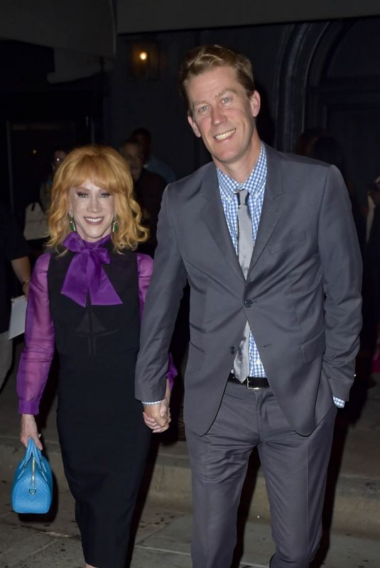 KATHY GRIFFIN and Randy Bick Out for Dinenr at Craig