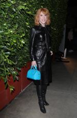 KATHY GRIFFIN Out for Dinner at Giorgio Baldi in Santa Monica 10/12/2023