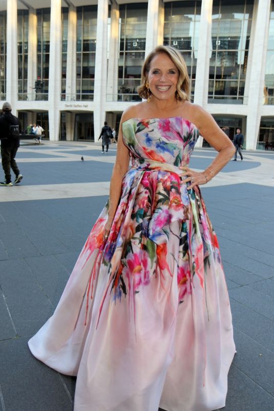 KATIE COURIC Arrives at and Event in New York 10/25/2023