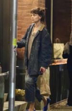 KATIE HOLMES Night Out in New York 10/17/2023