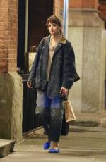 KATIE HOLMES Night Out in New York 10/17/2023