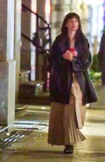KATIE HOLMES Night Out with Friend in New York 10/23/2023