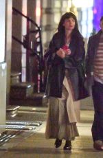 KATIE HOLMES Night Out with Friend in New York 10/23/2023