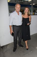KAYTE WALSH and Kelsey Grammer Leaves E Baldi in Beverly Hills 10/10/2023