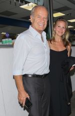 KAYTE WALSH and Kelsey Grammer Leaves E Baldi in Beverly Hills 10/10/2023