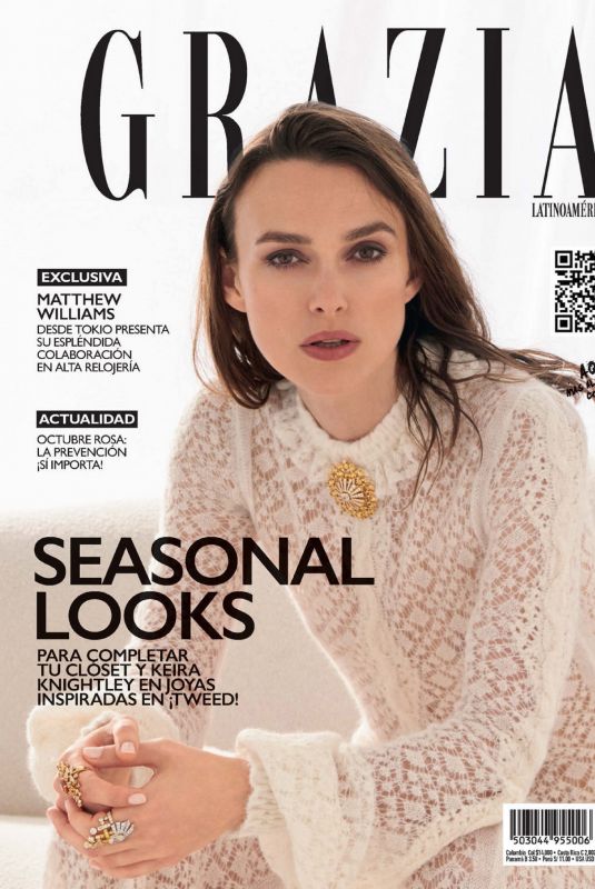 KEIRA KNIGHTLEY for Grazia Latinoamerica, October 2023