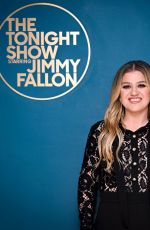 KELLY CLARKSON at Tonight Show Starring Jimmy Fallon in New York 10/13/2023