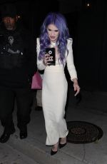 KELLY OSBOURNE Arrives at Casamigos Halloween Party in Los Angeles 10/27/2023