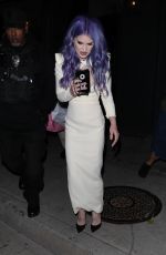 KELLY OSBOURNE Arrives at Casamigos Halloween Party in Los Angeles 10/27/2023