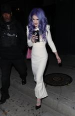 KELLY OSBOURNE Arrives at Casamigos Halloween Party in Los Angeles 10/27/2023