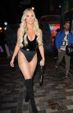 KELSEY STRATFORD Leaves PrettyLittleThing Haunted Mansion Hosted by GK Barry in London 10/26/2023