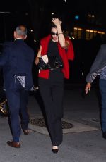 KENDALL JENNER AArrives at Luis Miguel
