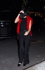 KENDALL JENNER AArrives at Luis Miguel