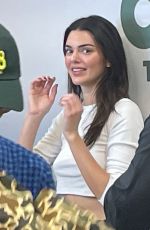 KENDALL JENNER Arrives at Her 818 Tequila Meet and Greet in Glendale 10/25/2023