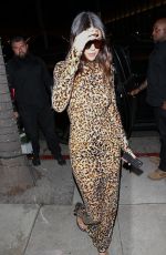 KENDALL JENNER Arrives at Kim Kardashian’s 44th Birthday Party at Funke in Beverly Hills 10/20/2023