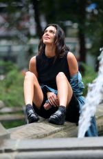 KENDALL JENNER at a Photoshoot for Calvin Klein in New York 10/08/2023