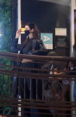 KENDALL JENNER Leaves Sushi Park in Los Angeles 10/14/2023
