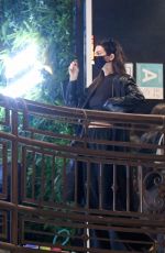 KENDALL JENNER Leaves Sushi Park in Los Angeles 10/14/2023